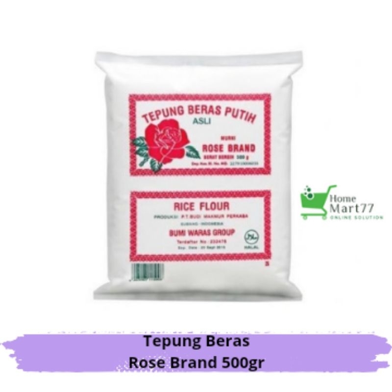 

Tepung Beras Rose Brand 500gr