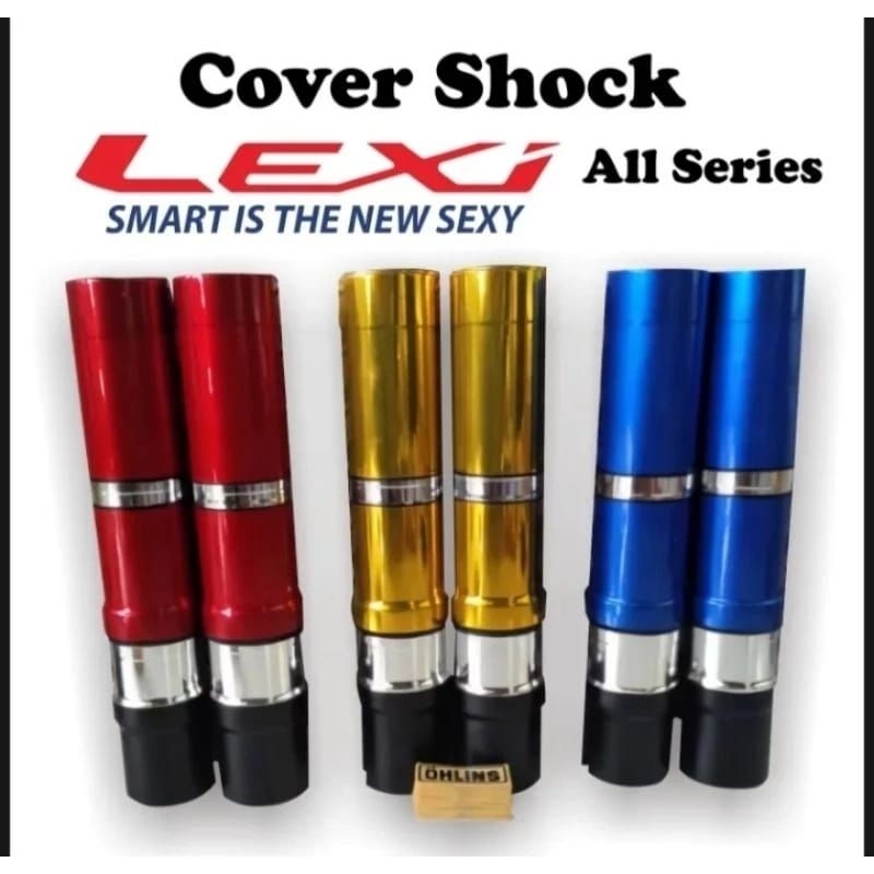 Cover shock depan yamaha lexi, pengaman shock depan lexi