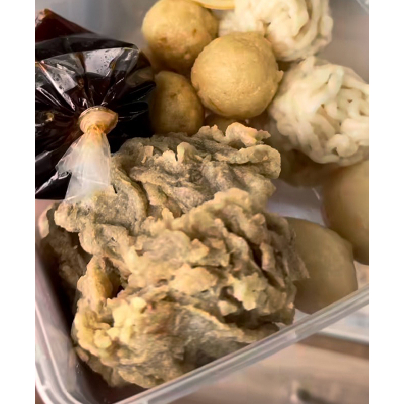 

Pempek campur 1pack isi 10pcs