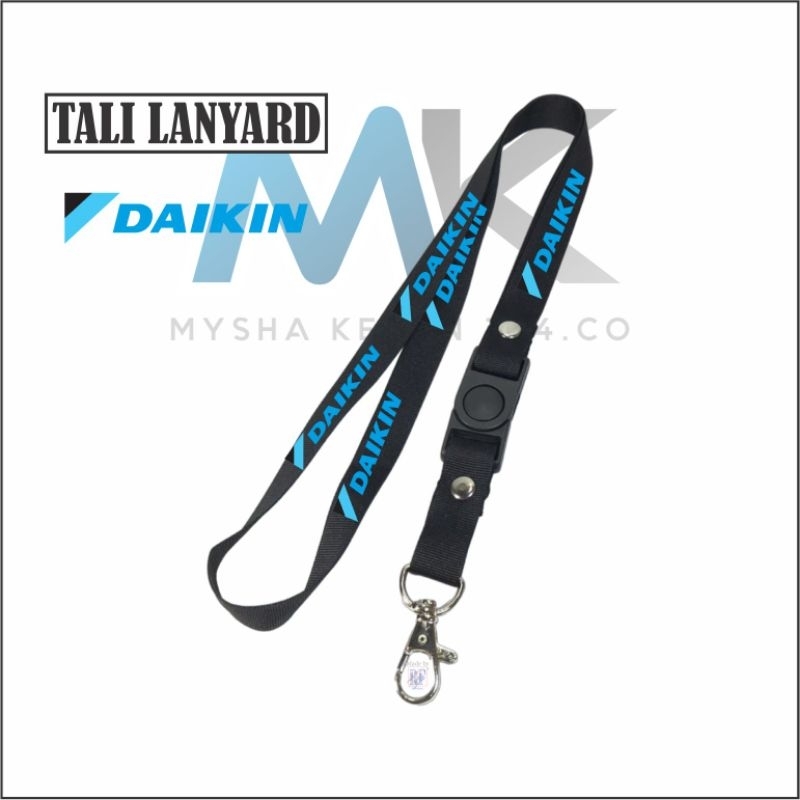 

TALI LANYARD DAIKIN LOGO DAIKIN - TALI ID CARD GANTUNGAN KUNCI GANTUNGAN FLASHDISK GANTUNGAN NAMETAG TALI LANYARD BEST SELLER COD