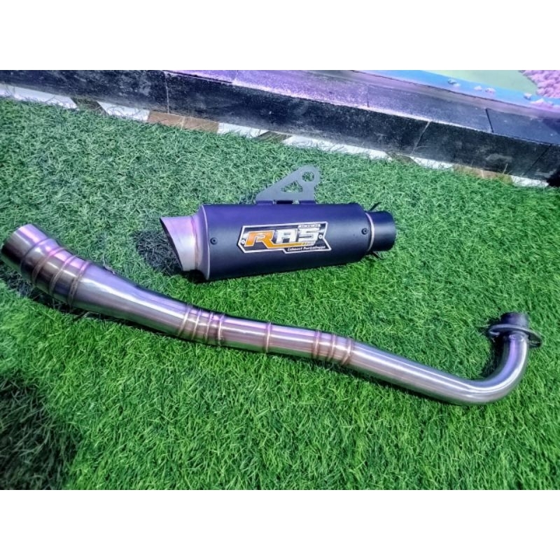 KNALPOT MOTOR SLEEP ENGINE RODRACE DRAG LEHER STANDAR