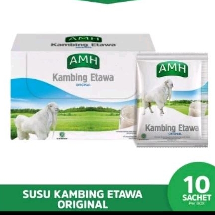 

Susu Kambing Etawa AMH Vanila Original / isi 10sachet