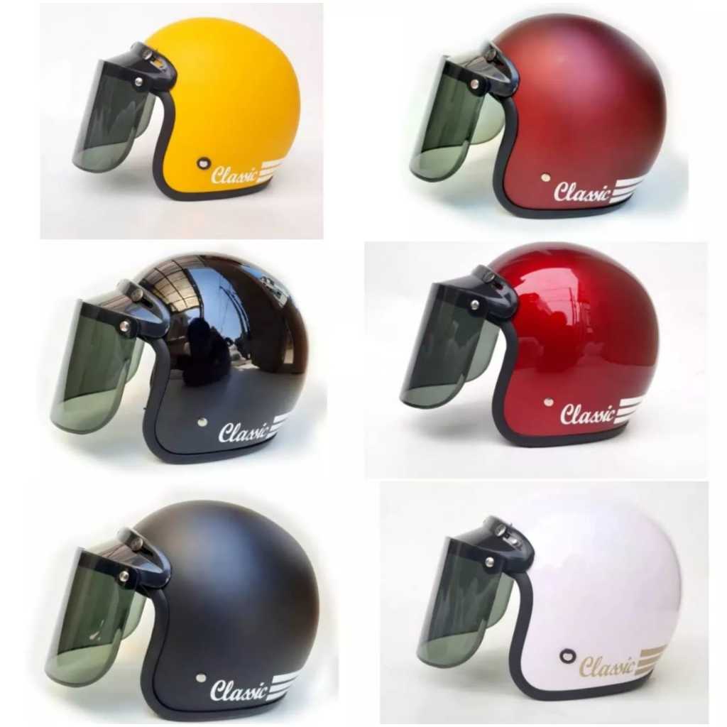 HELM BOGO DEWASA / HELM BOGO CLASSIC / HELM BOGO PRIA / HELM BOGO WANITA / HELM SNI