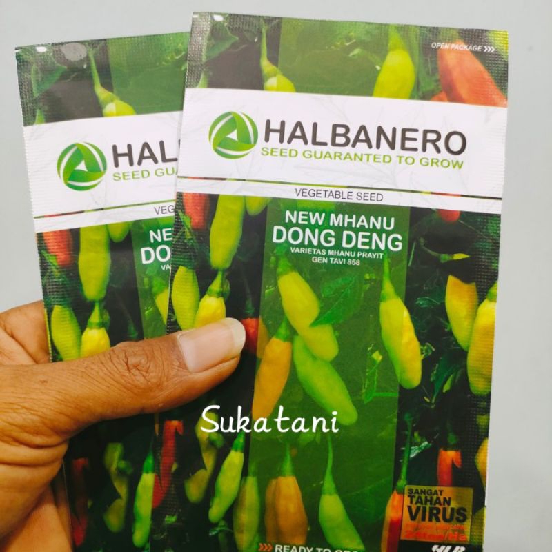Benih Bibit Cabai Cabe Rawit MHANU DONG DENG. Isi 10gr