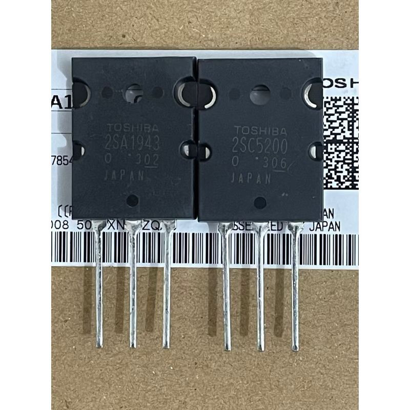 Transistor Toshiba 2SA1943 2SC5200 / A1943 C5200 ORI JAPAN
