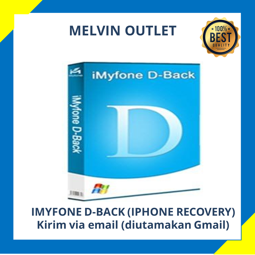 IMYFONE D-BACK - IPHONE / IPAD RECOVERY TERLENGKAP (PC WINDOWS)