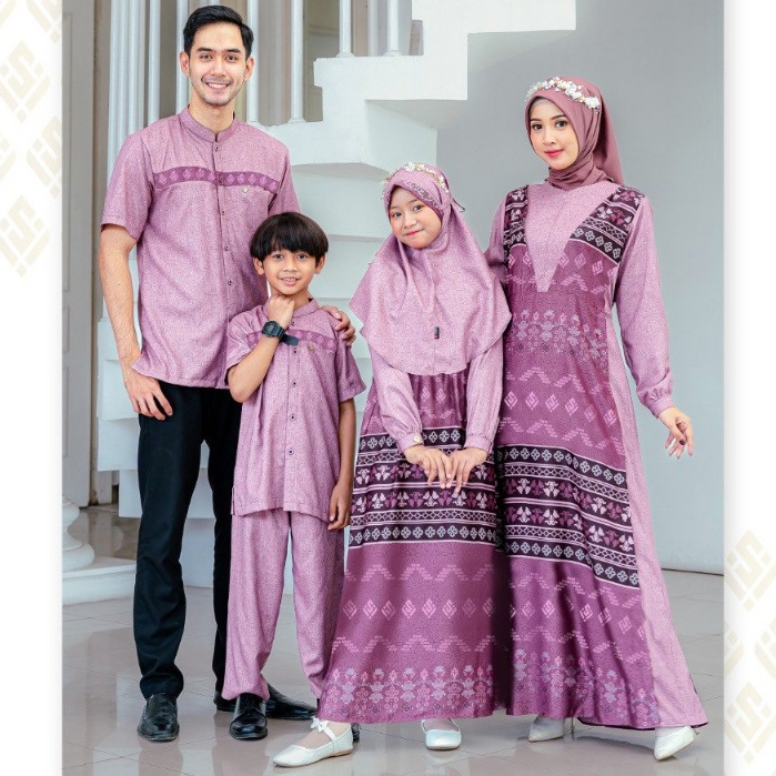 SARIMBIT TERBARU 2024 INAYAH FAMILY PATTERN TELO'S BY SILMI FASHION // SETELAN BAJU SERAGAM KELUARGA