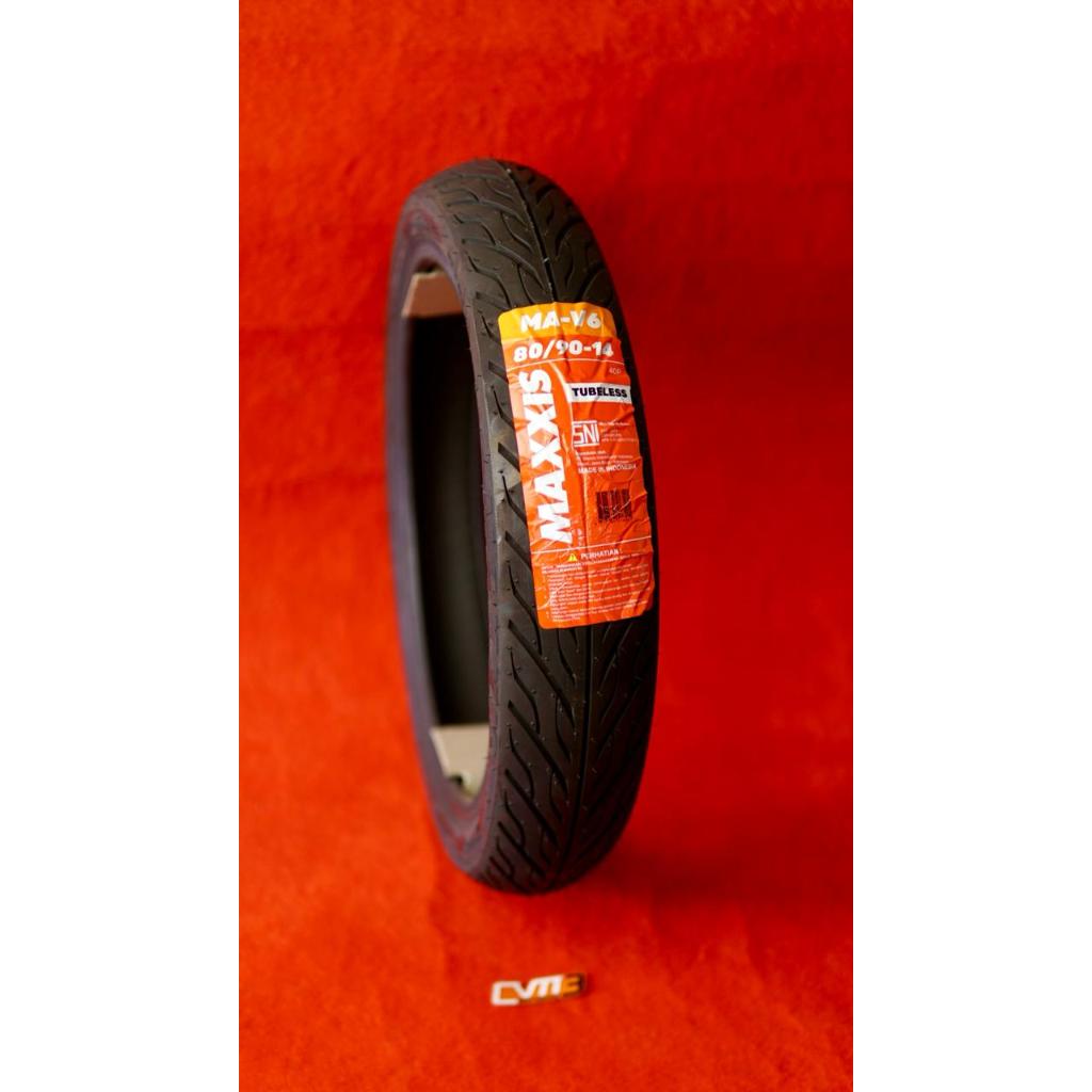 Termurah Maxxis MA-V6 - Ban Motor Tubeless ring 14 ring 17