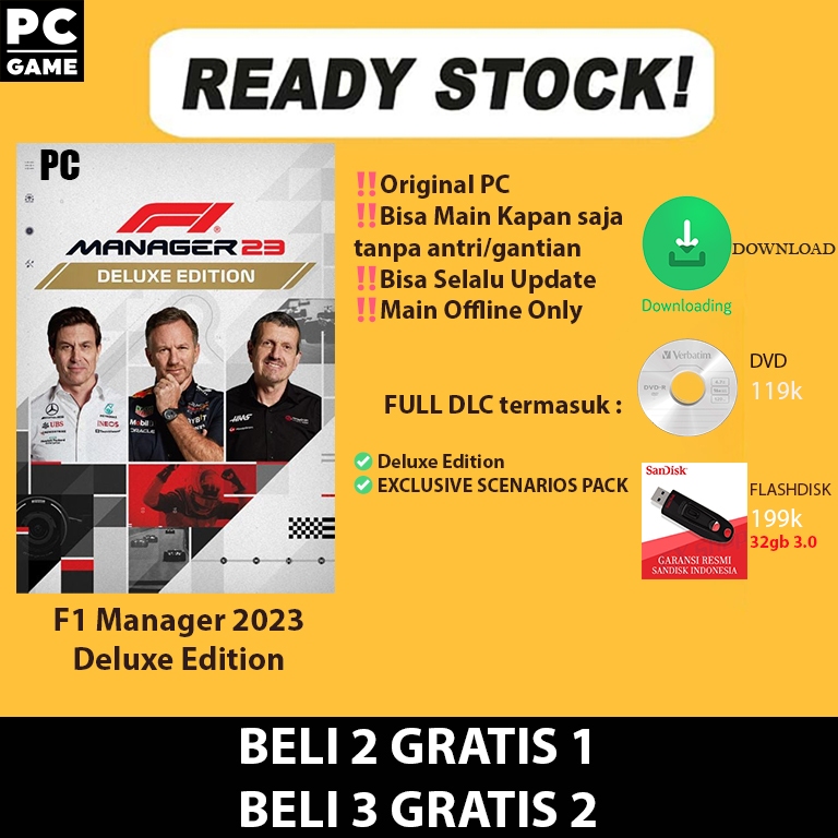 F1 Manager 2023 Deluxe Edition / F1 Manager 22 PC Original