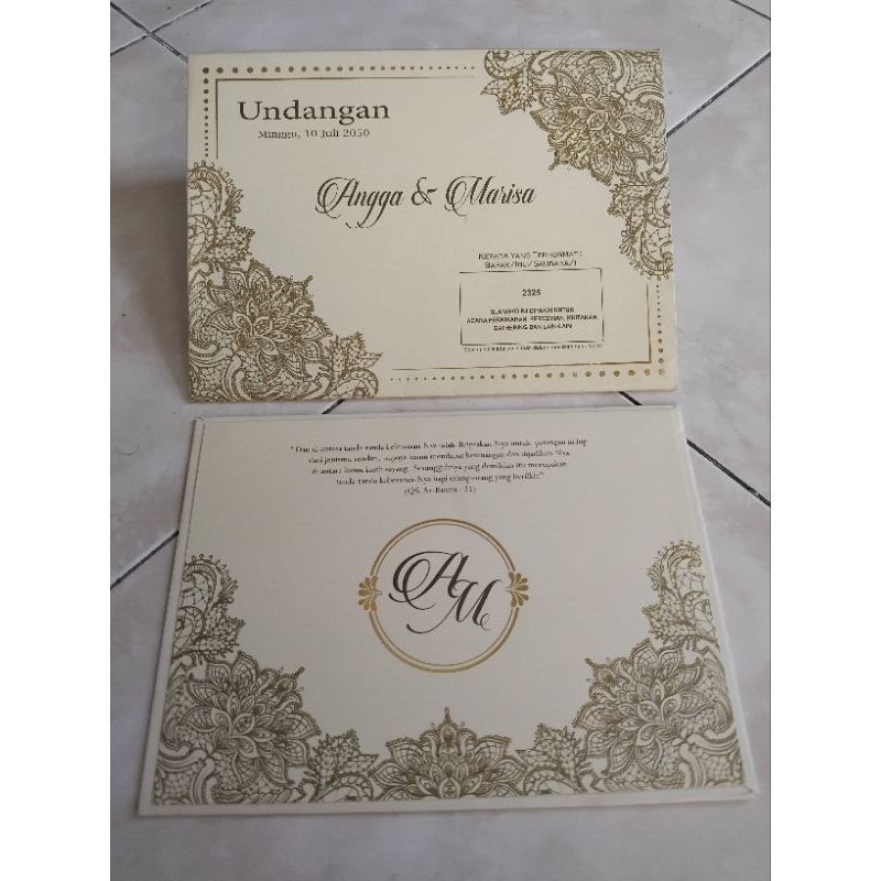 Undangan ERBA 2325 ECER & GROSIR KOSONGAN