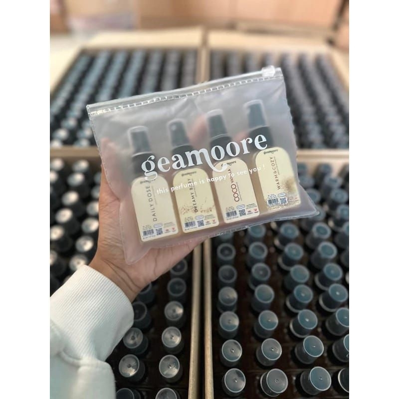 GEAMOORE TRAVEL SIZE HAIR AND BODYMIST/BPOM GEAMORE/PROMO GEAMOORE/PARFUME GEAMOORE