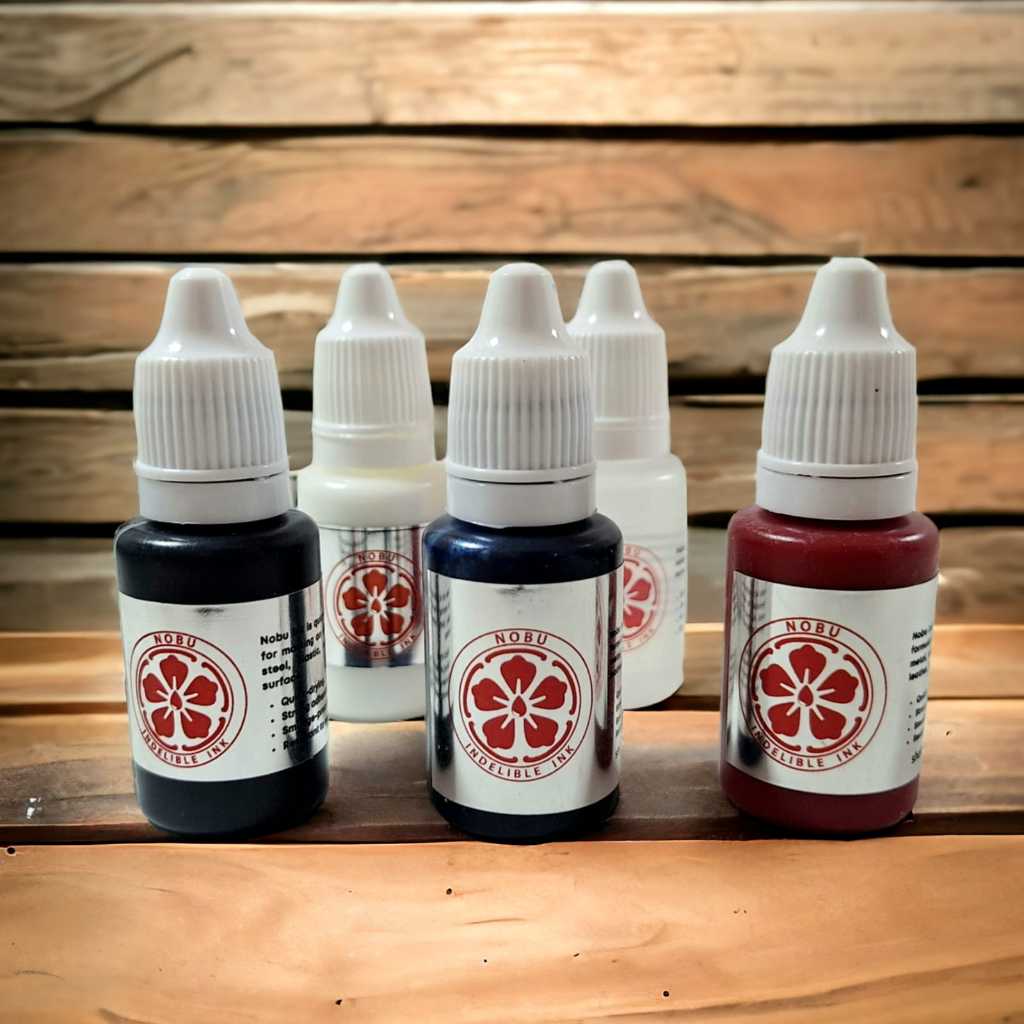 

Tinta Stampel Permanen 15 ml - Nobu Ink - Kualitas Pabrik Produksi - SFO Semarang Official