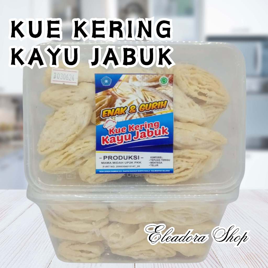 

Kue Kering Kayu Jabuk Merk Mama Midah - Khas Kalimantan Selatan