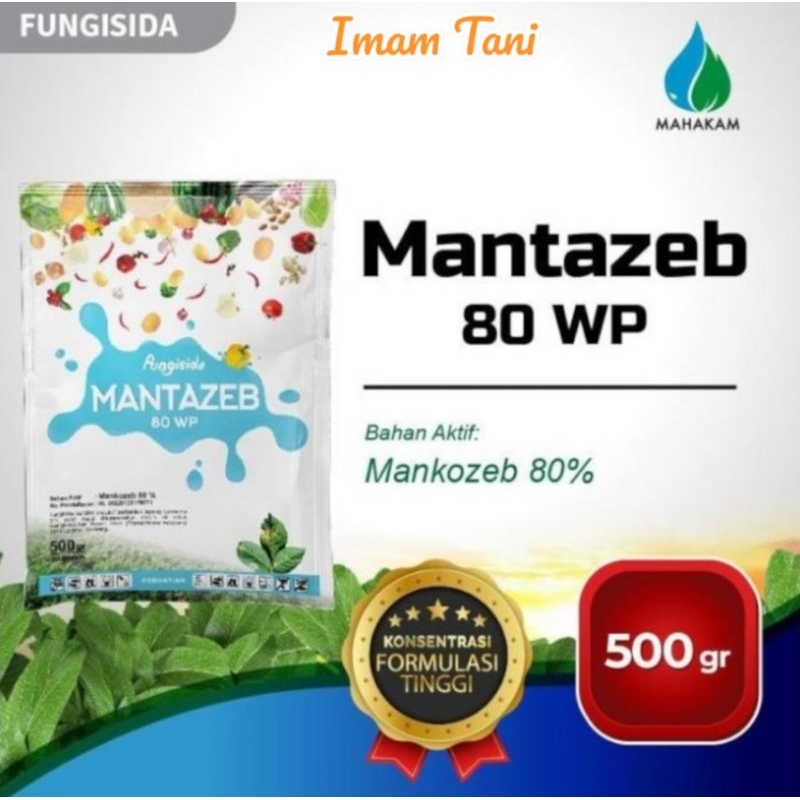Mantazeb 80wp Blue - Fungisida - Mankozeb 80Wp - Mahakam