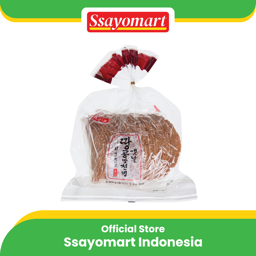 

PEANUT FLAVOR JEONBYEONG (KREKERS RASA KACANG) 250g