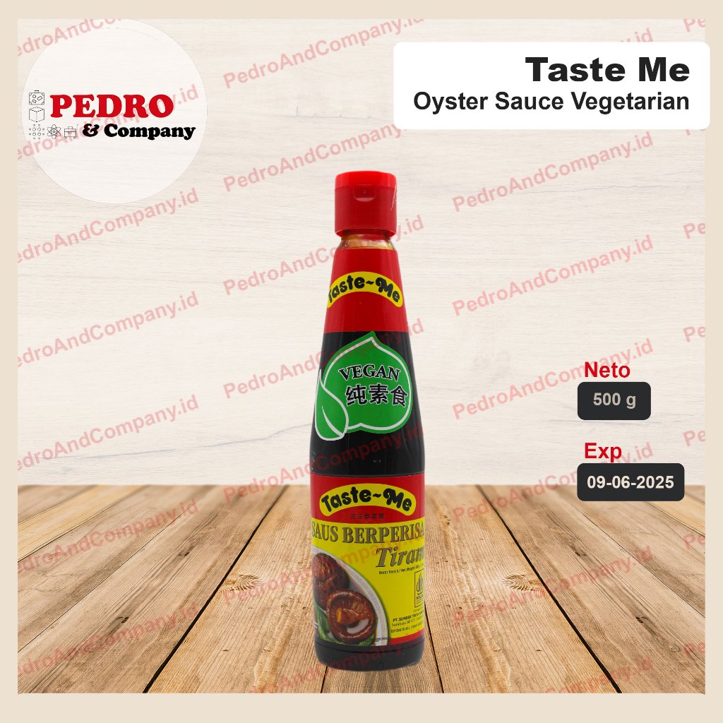 

Taste Me - Saus tiram vegetarian/ oyster sauce vegetarian 500 gr