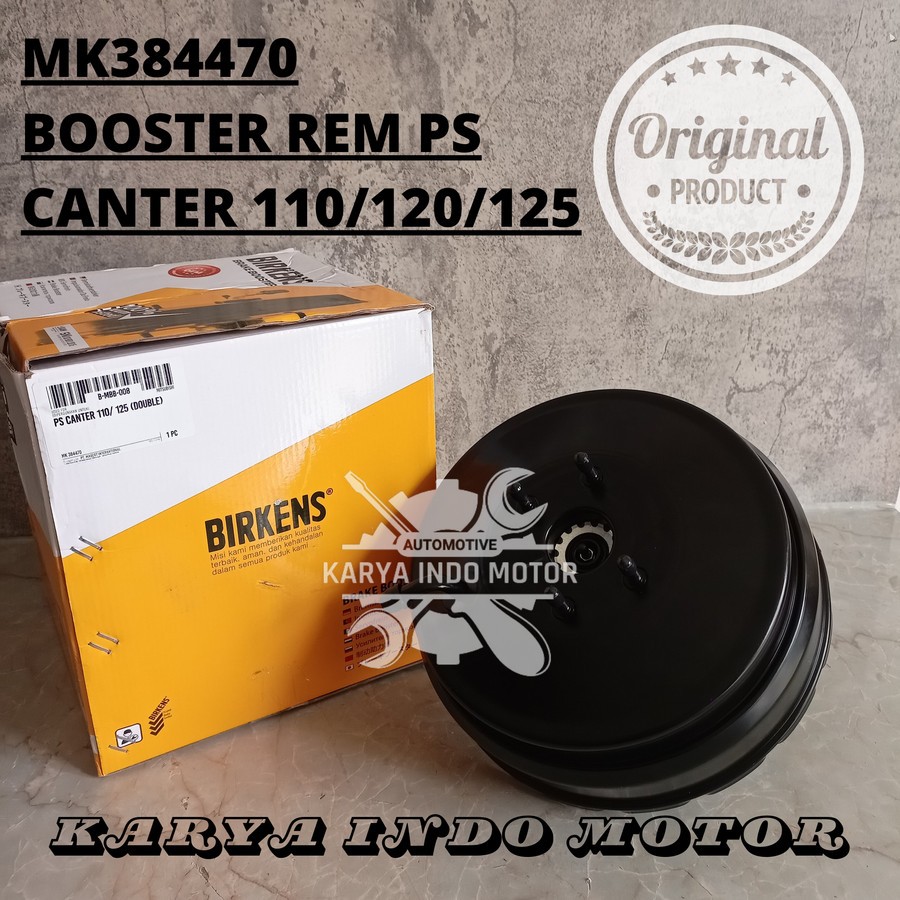Brake Booster Servo Boster Rem Canter Double PS125 Birkens MK384470