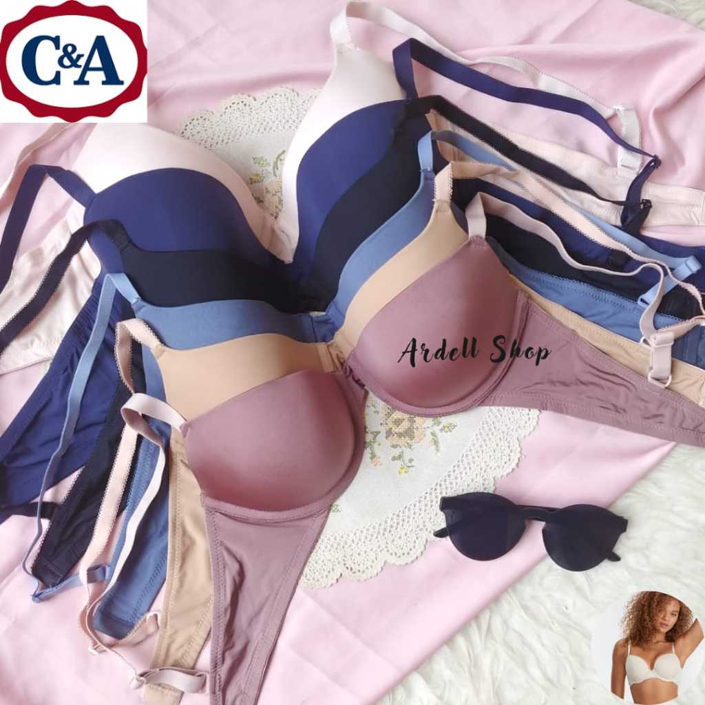 CC SALE BRA WANITA KAWAT C&A SAMPLE FOAM POLOS CUP 32B 38D 40C P