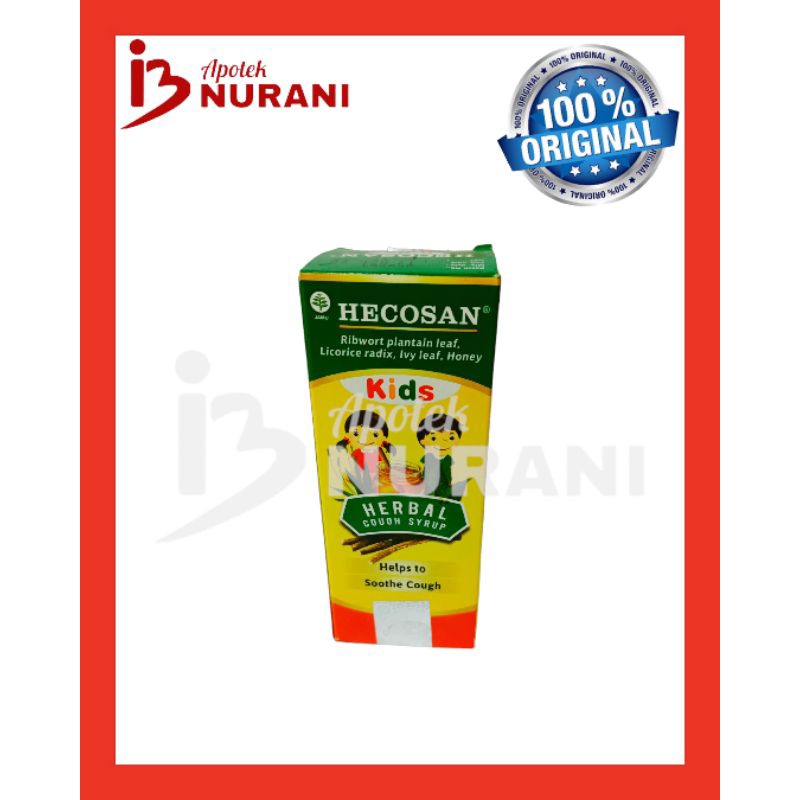 HECOSAN KID / ANAK OBAT UNTUK MEREDAKAN BATUK