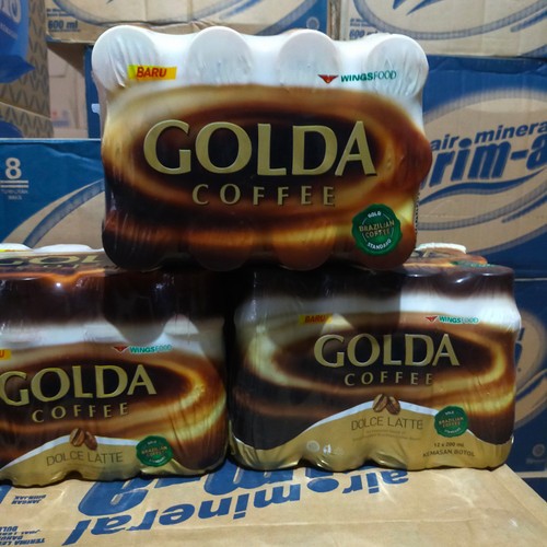 

GOLDA COFFEE 200ML DUS ISI 12 BOTOL ,MINUMAN RASA KOPI