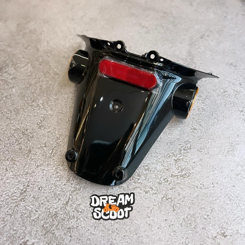 Spakbor Virtu Euro Black Glossy Vespa Sprint Vespa Primavera Spakbor Vespa Matic Slebor Vespa Sprint