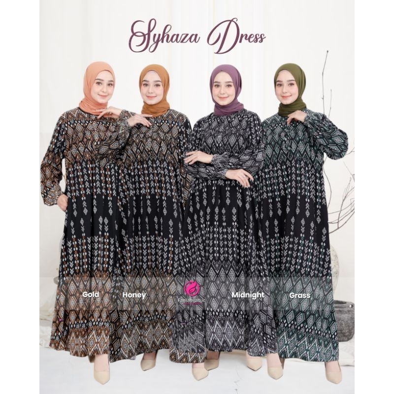 DRESS MOMS COUPLE SYHAZA/BY FANIA HIJAB
