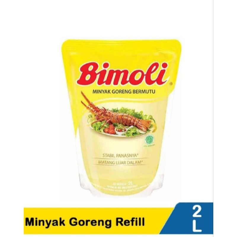 

Minyak goreng bimoli 2lt