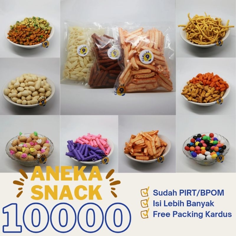 

ANEKA SNACK MAKANAN RINGAN Rp.10000 / GROSIR / KILOAN