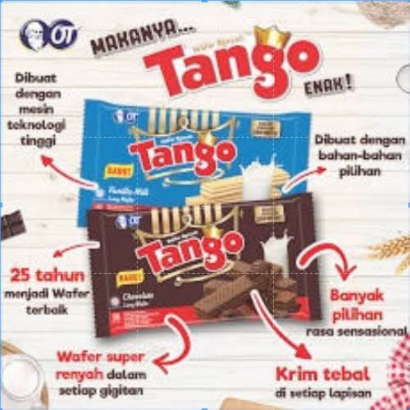 

WAFER TANGO 1 DUS 60 PCS