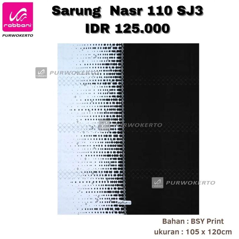RABBANI - SARUNG MOTIF - SARUNG BATIK - SARUNG POLOS - SARUNG RABBANI TERBARU