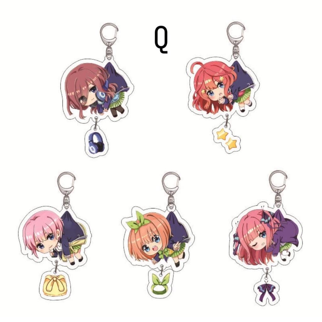 The Quintessential quintuplets gotoubun no hanayome  5 toubun no hanayome anime manga action figure 