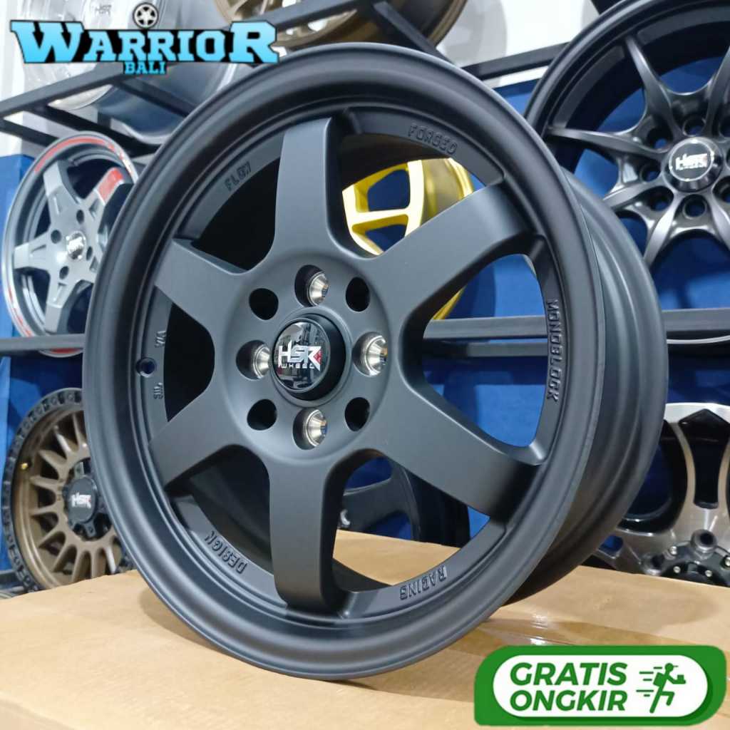 Velg TE37 Ring 15 Untuk Brio Jazz Vios Starlet Avanza HSR TOKYO R15