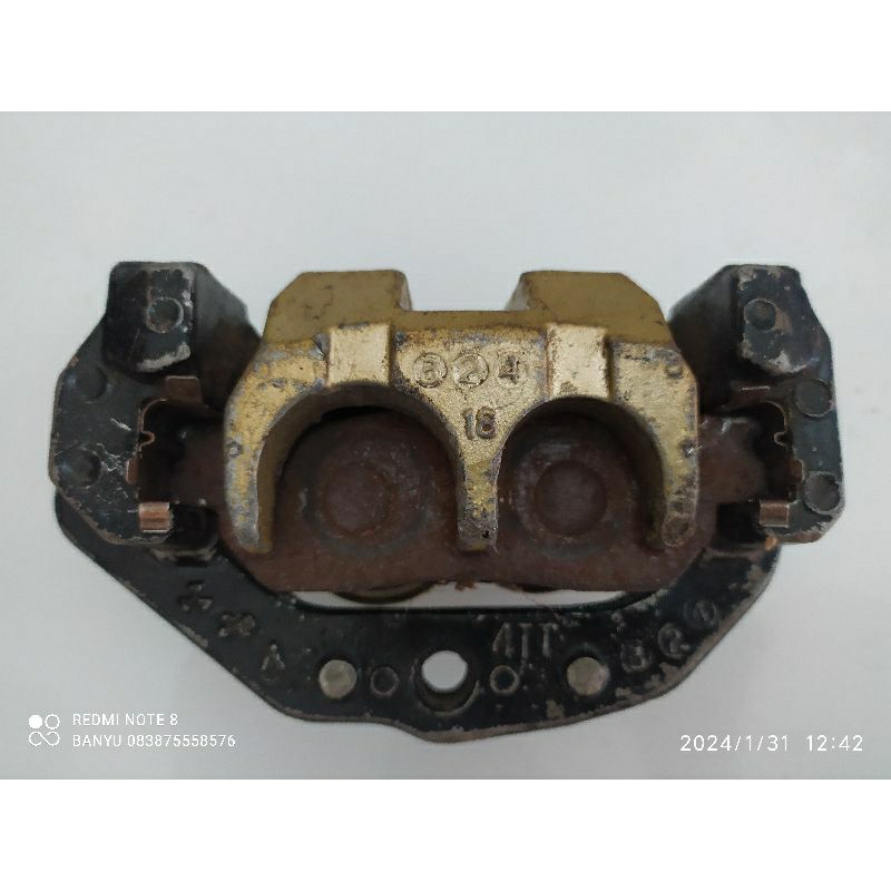 kaliper pala babi rem cakram depan Yamaha Nouvo Fizr RX king original copotan