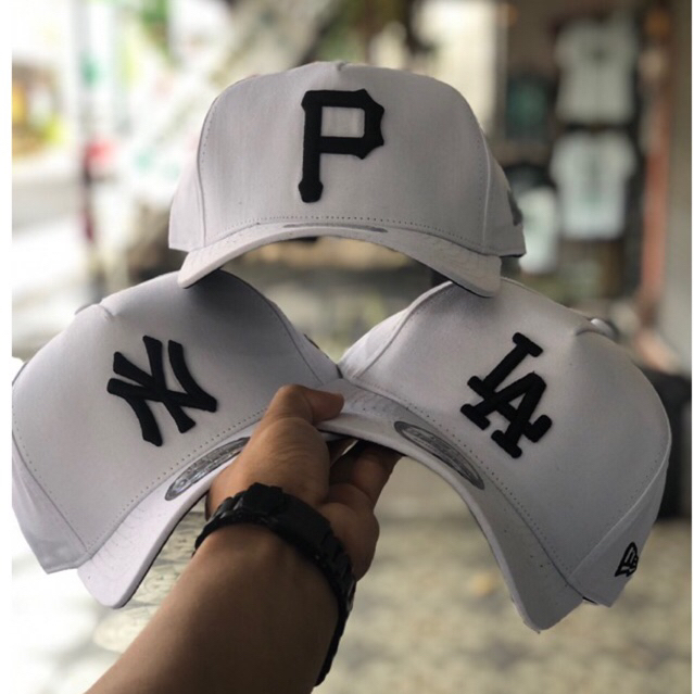Topi Baseball MLB Putih unisex