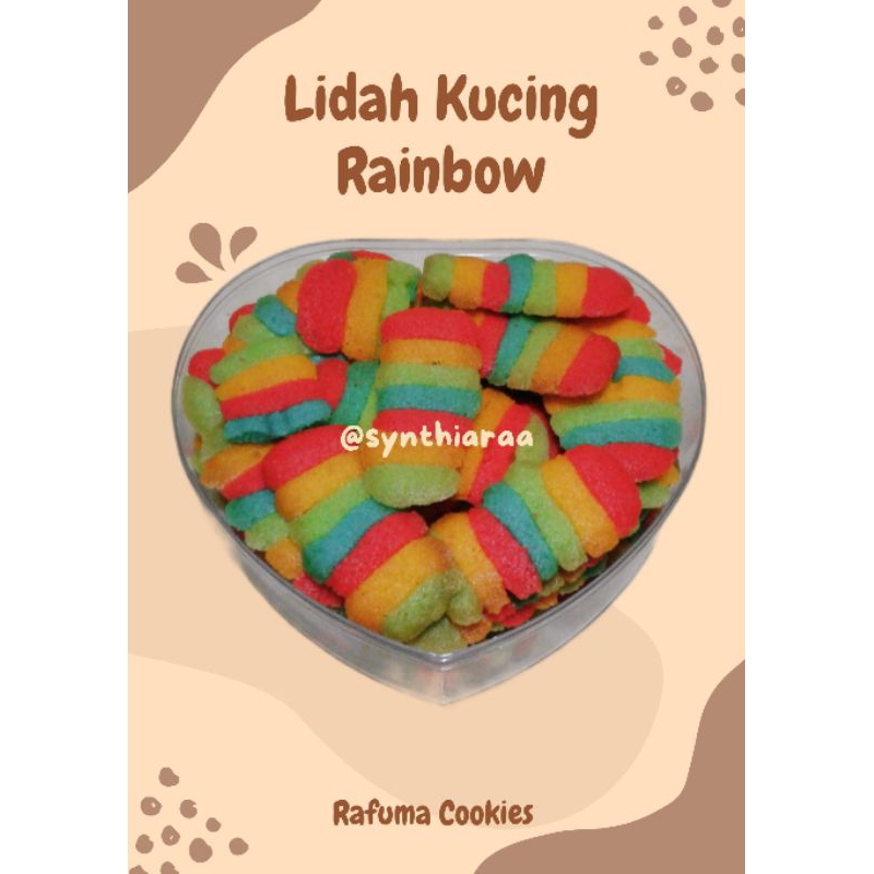 

lidah kucing rainbow