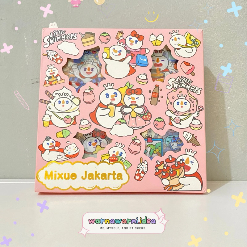 

Stiker Mixue Lucu 100Pcs - Stiker Mixue
