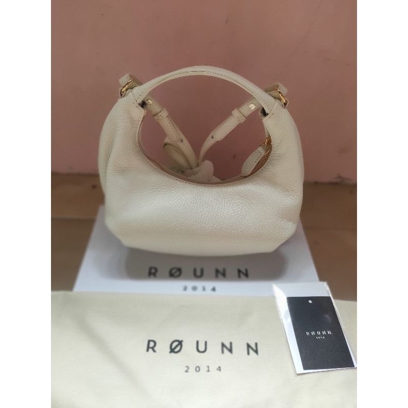 rounn jennie bag white preloved