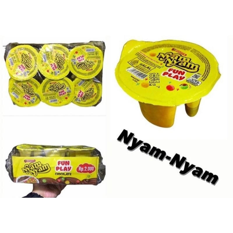 

nyam nyam funplay 11gram 1 pack isi 12pcs