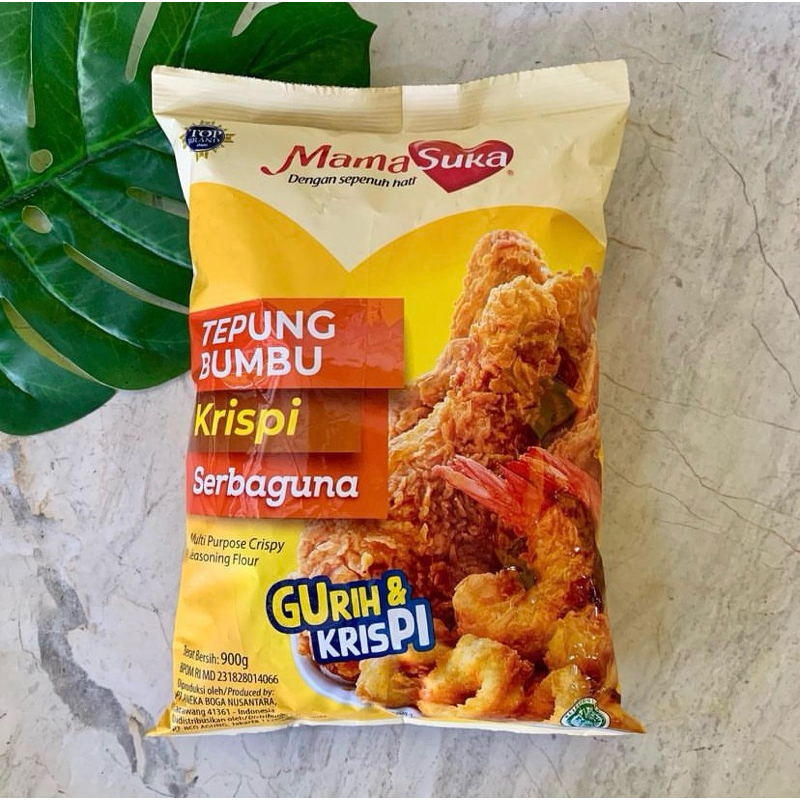 

Mamasuka Tepung Bumbu Krispi Serbaguna 900gr