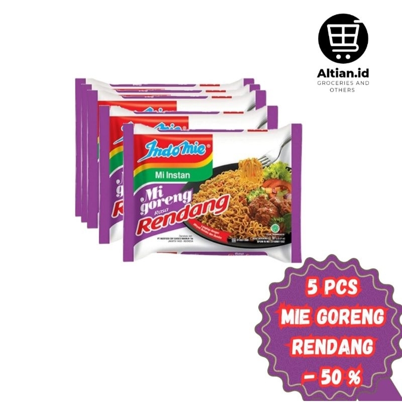 

5 pcs - Indomie Rendang