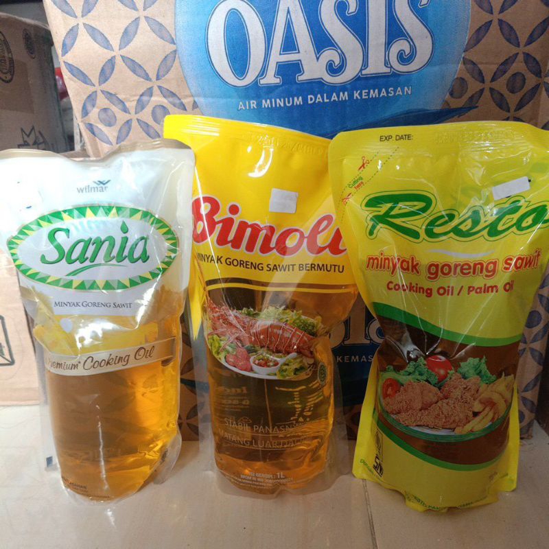 

Minyak goreng 1 liter
