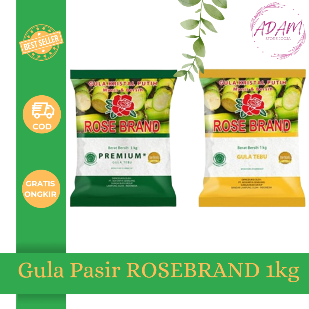 

gula pasir rose brand 1kg