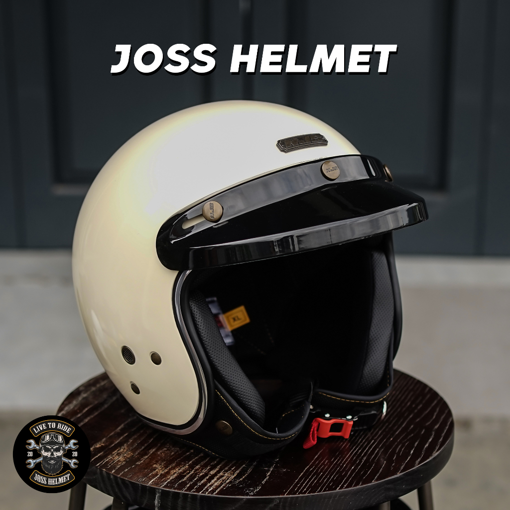 Helm Bogo Polos NJS NR NX Doff / Gloss Original