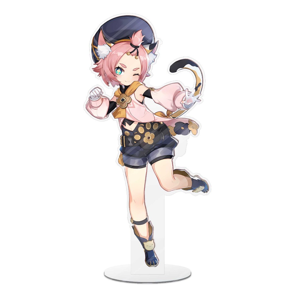 Stand akrilik figure DIONA standee 20cm-GENSHIN IMPACTmaterial Akrilik