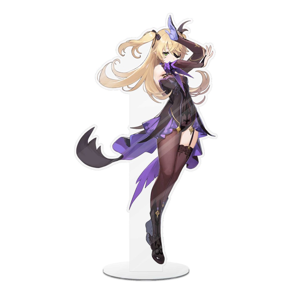 Stand akrilik figure FISCHL standee 20cm-GENSHIN IMPACTmaterial Akrilik