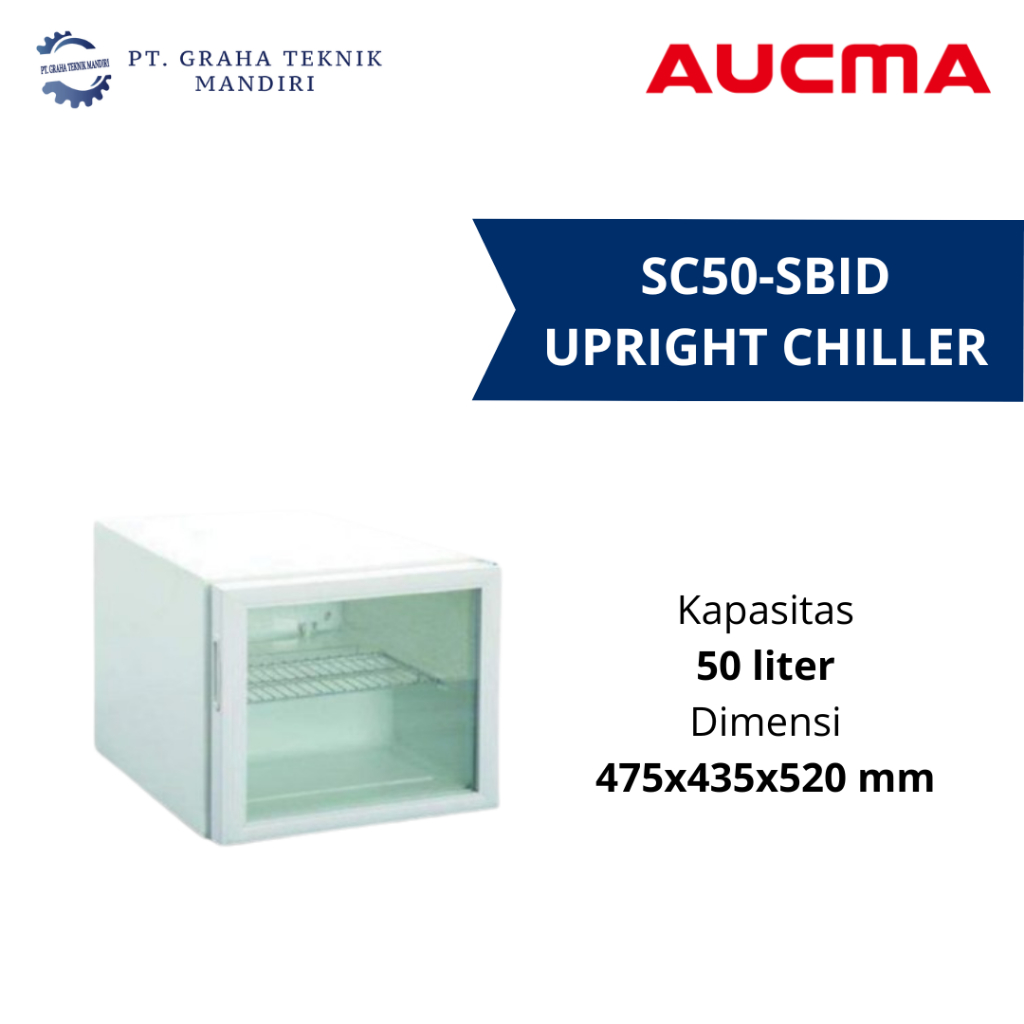 Aucma Upright Chiller 50 Liter SC50-SBID