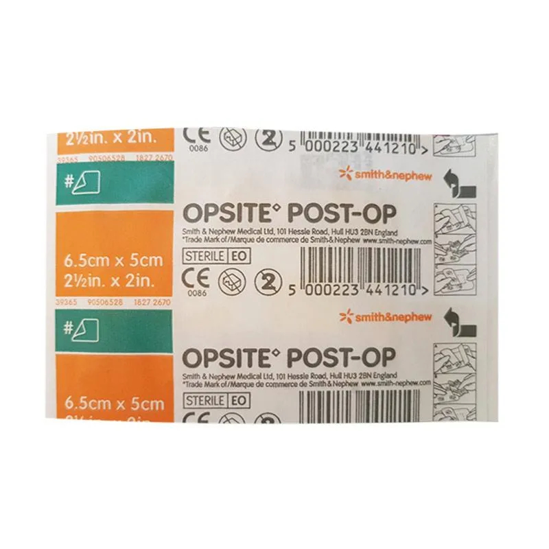 OPSITE POST OP 6.5 CM X 5 CM 1 LEMBAR PLESTER STERIL ANTI AIR MENUTUP LUKA JAHITAN