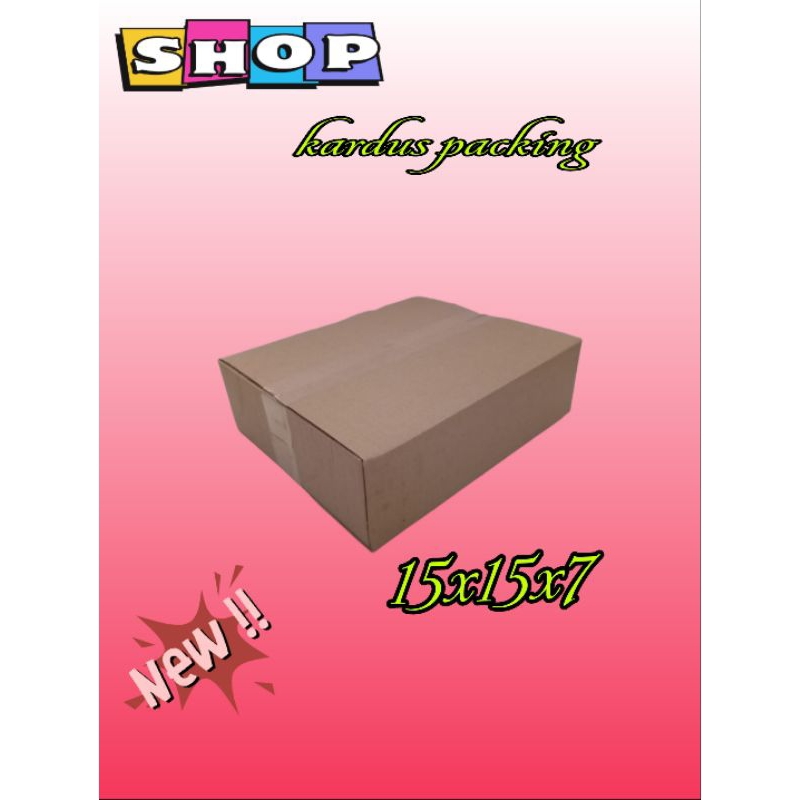 

kardus 15x15x7 kardus packing kardus besar kardus murah