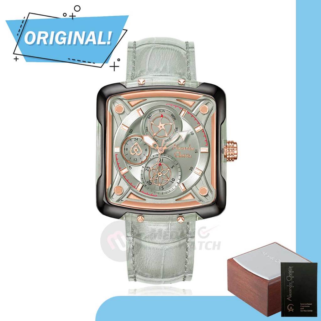 Jam Tangan Wanita Analog Alexandre Christie 3030BF AC3030 AC 3030 BF 3030 BFLGRLG Original Garansi R
