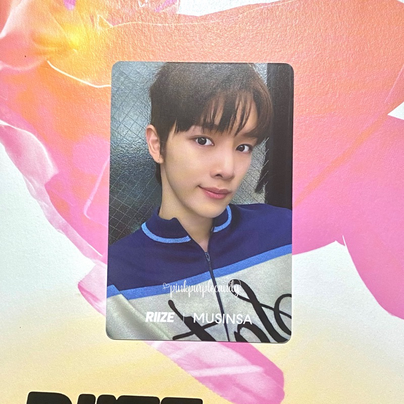 [BACA DESKRIPSI‼️] Official Photocard Pc Sungchan RIIZE x Musinsa sc riize musinsa